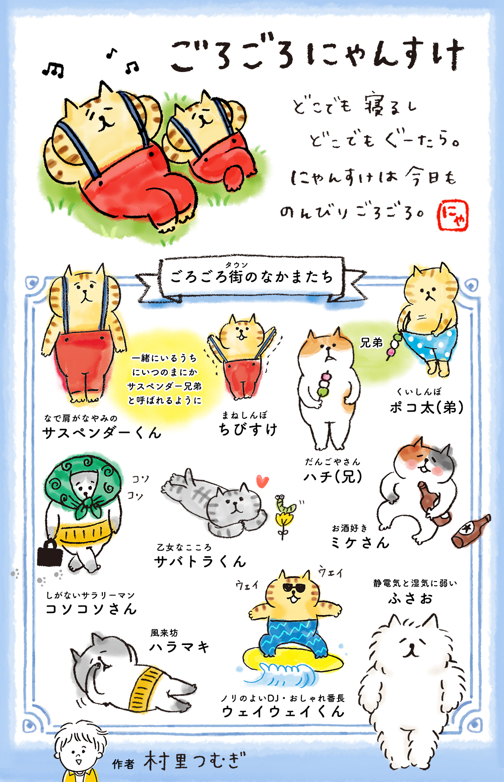 ごろごろにゃんすけ