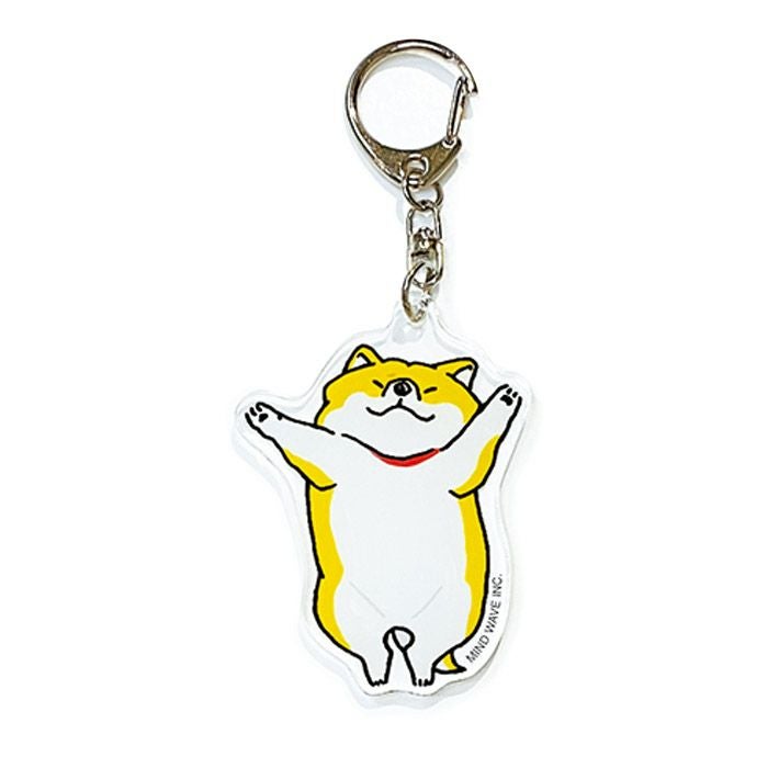 オンラインストア＆催事限定 アクリルキーホルダー 61574 しばんばん A