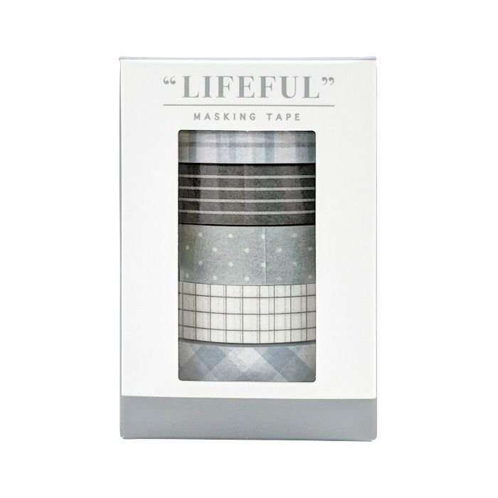 ライフフル マスキングテープ ボックスセット 95178 monotone life