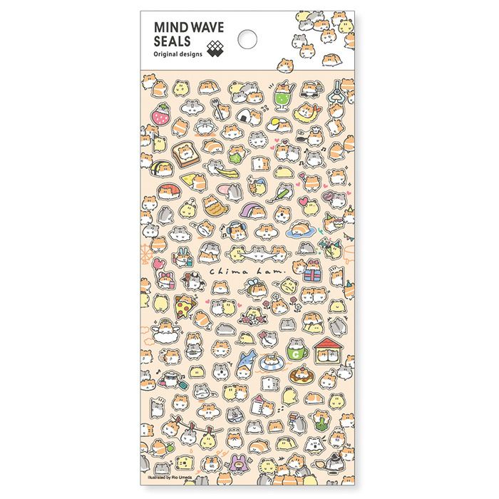 MWシール 81888 ちまはむ | マインドウェイブオンラインストア