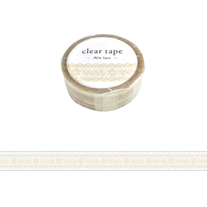 クリアテープ 15mm幅 95111 thin lace | マインドウェイブオンラインストア