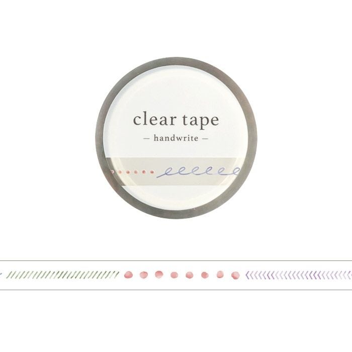 ③ マインドウェイブ さん Clear Tape フチナシ 6点 MIND WAVE(マインドウェイブ) canvas series clear tape(キャンバス