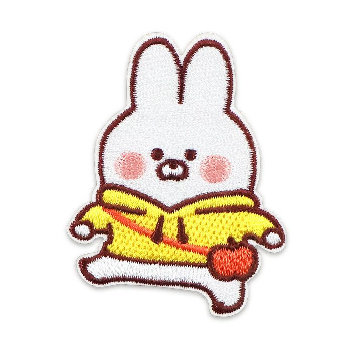 OUTLET ] オンラインストア限定 刺繍ワッペン 61686 うさぎのムー