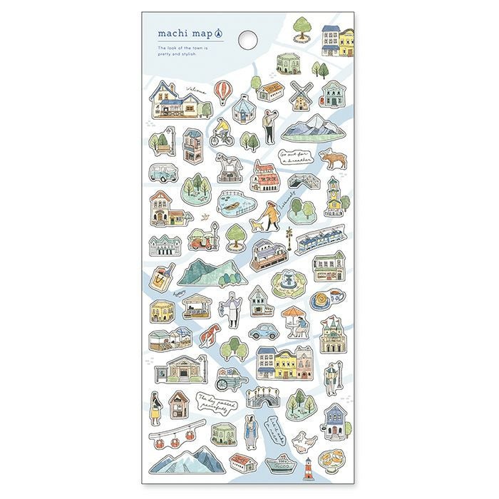 マチマップステッカー 81942 white city | マインドウェイブオンライン