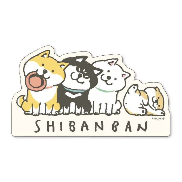 オンラインストア＆催事限定 ステッカー 61826 しばんばん ごはんまだ