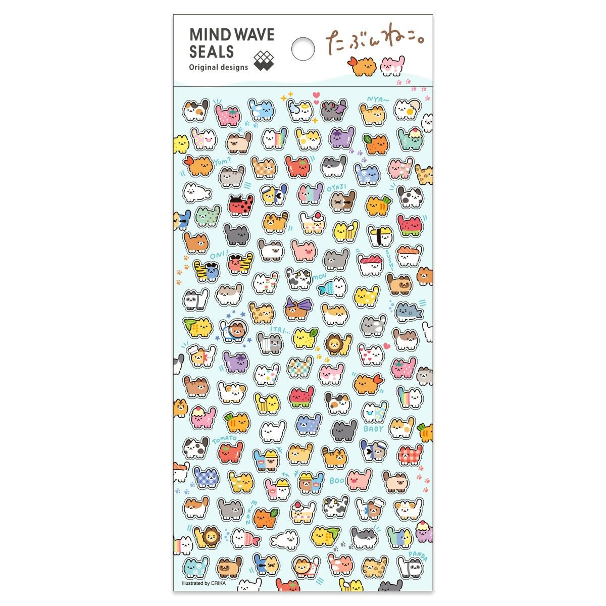 MWシール たぶんねこ | マインドウェイブオンラインストア