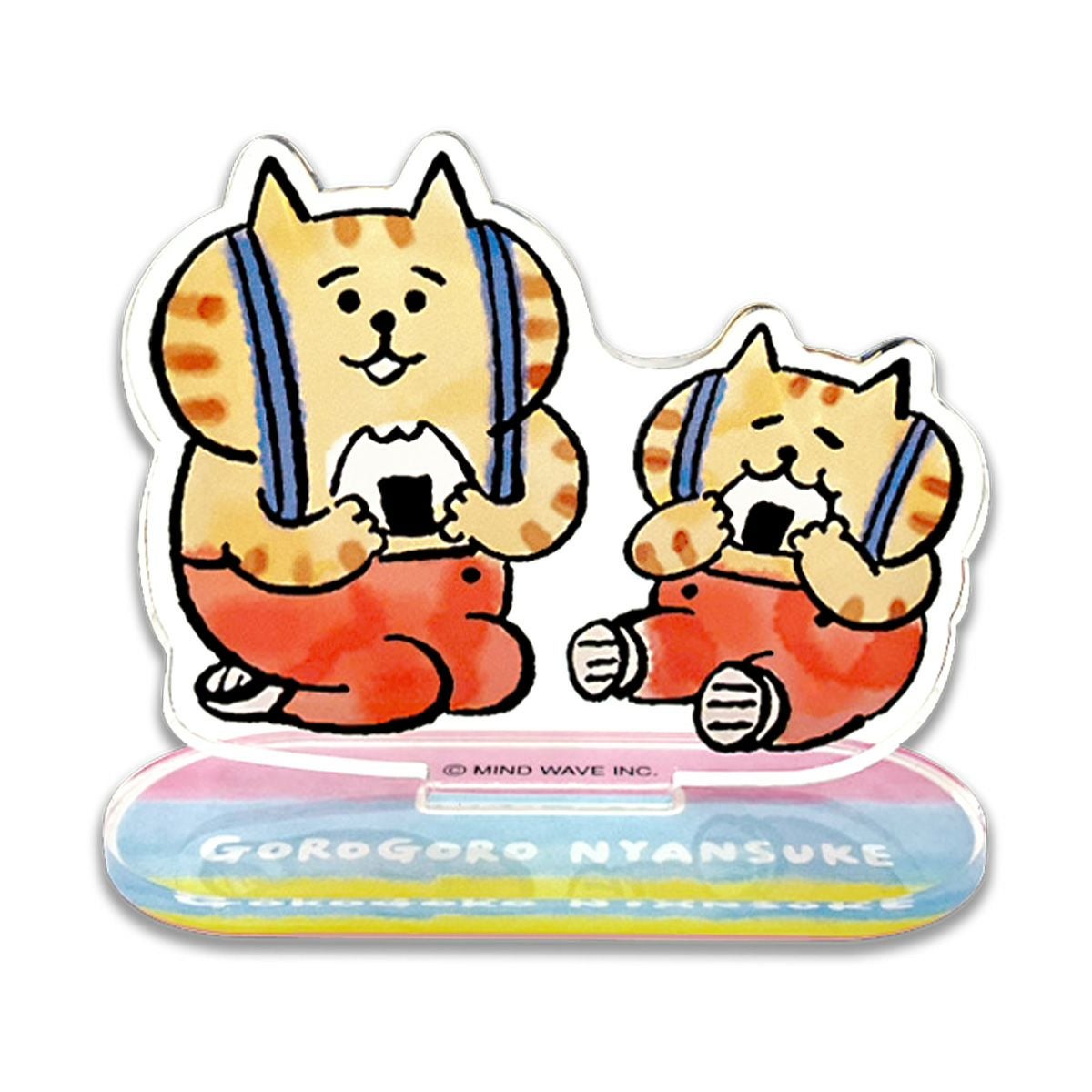 オンラインストア＆催事限定 ステッカー ごろごろにゃんすけ D
