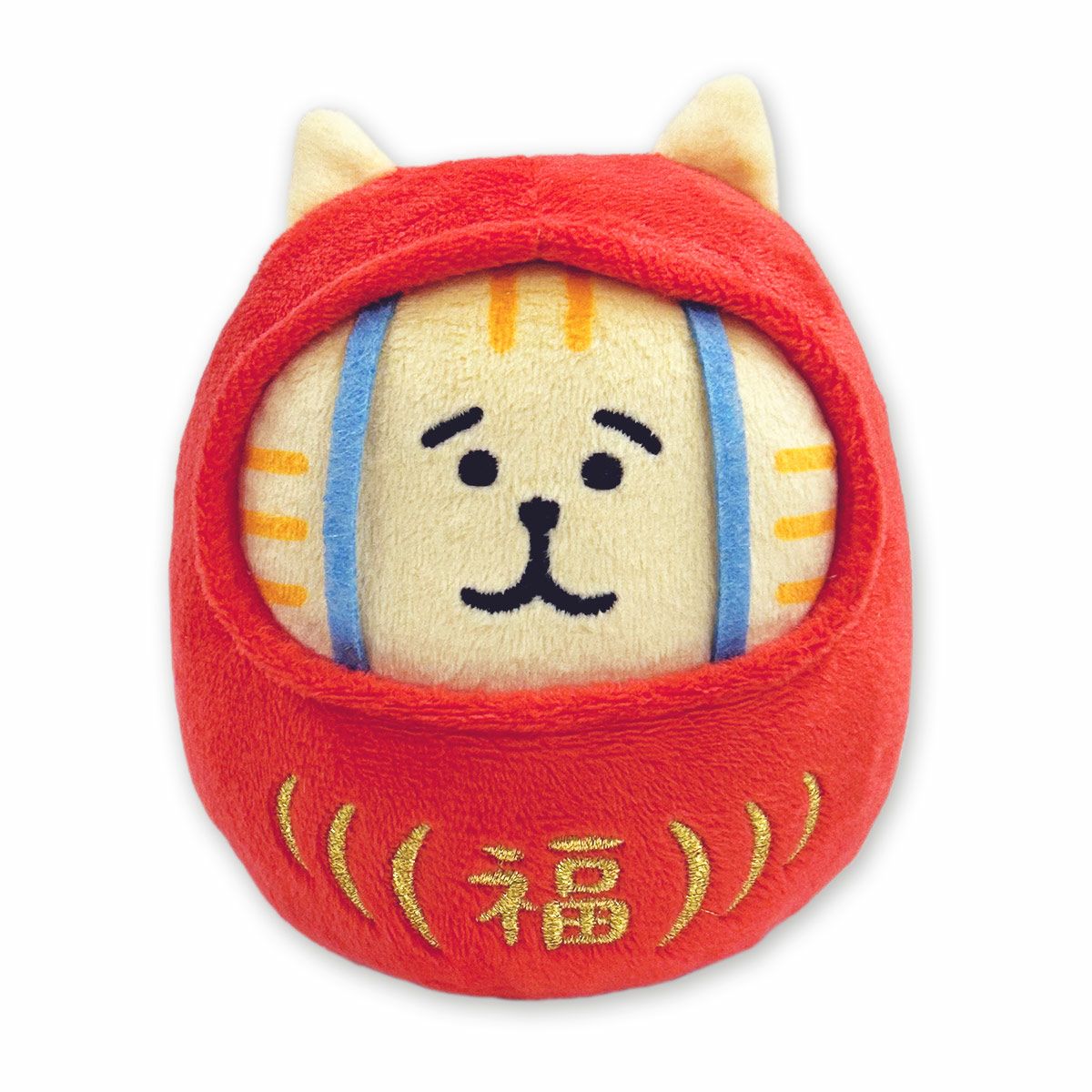 オンラインストア＆催事限定 だるまぬいぐるみ ごろごろにゃんすけ