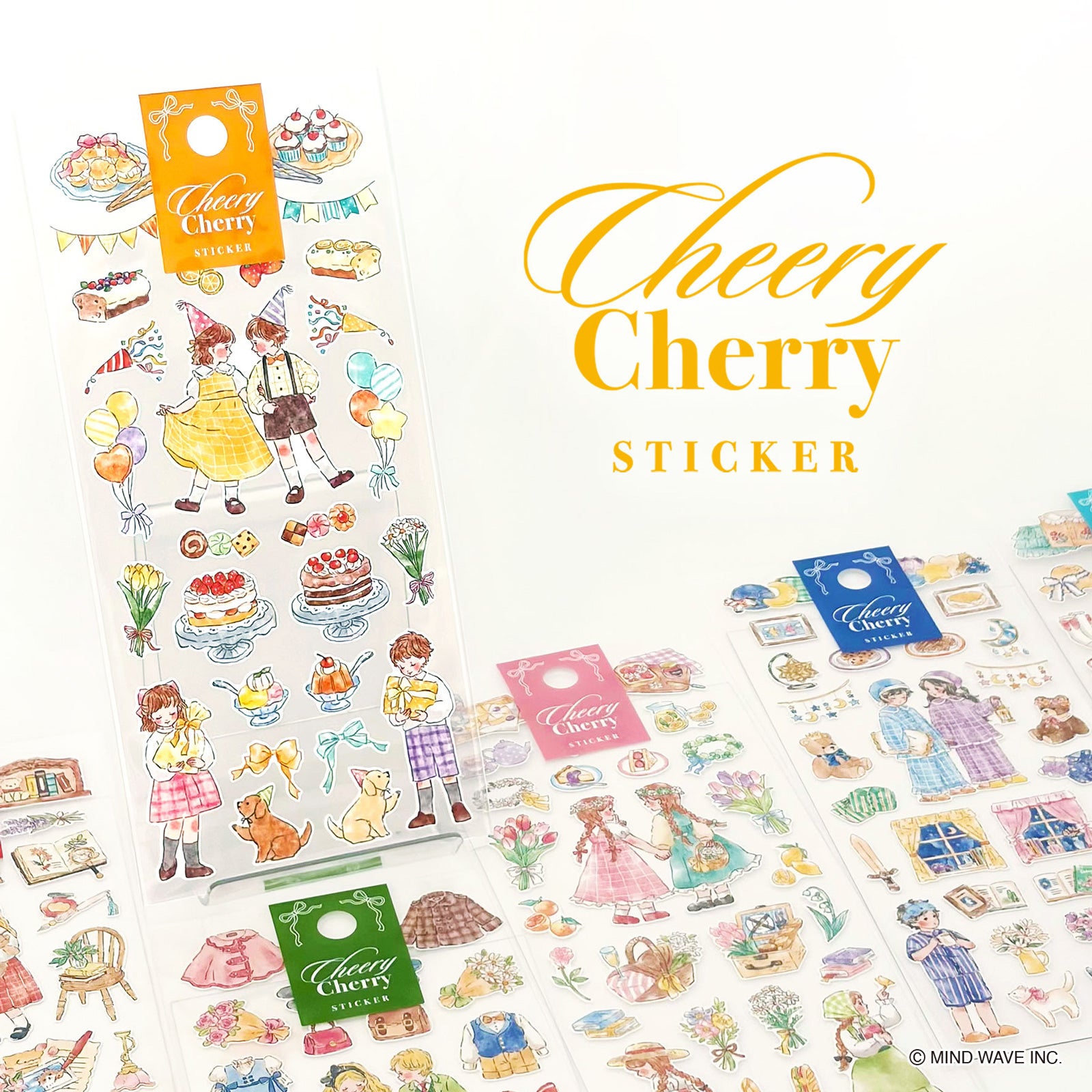 まとめ買い】ジェムピクセルステッカー (全6種類) | マインドウェイブ